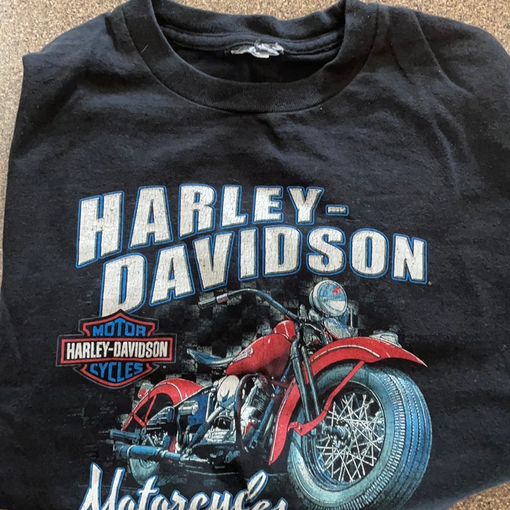 Boys Harley Davison t-shirt